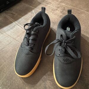 Heelys Black Sneakers with Tan Sole